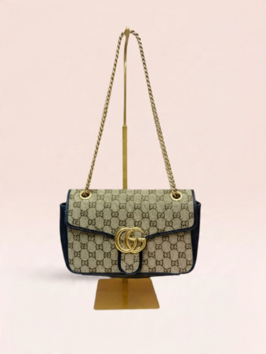 MATLESS GG MONO BLACK LEATHER