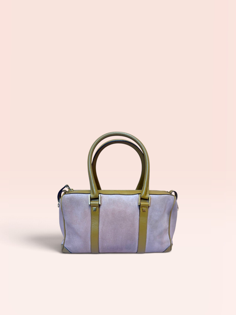 SUEDE BOSTON BAG