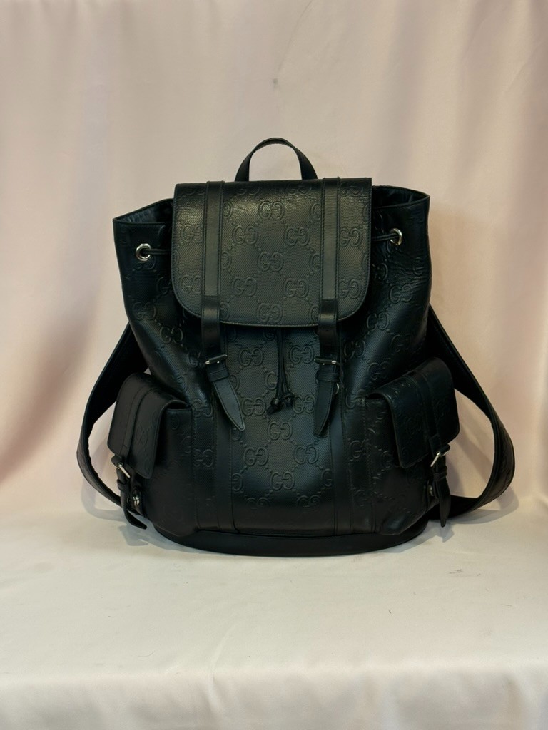 GG Double Buckle Backpack