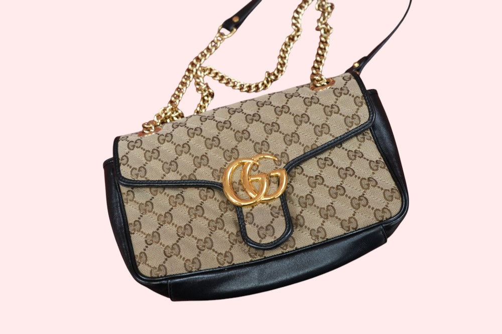 MATLESS GG MONO BLACK LEATHER