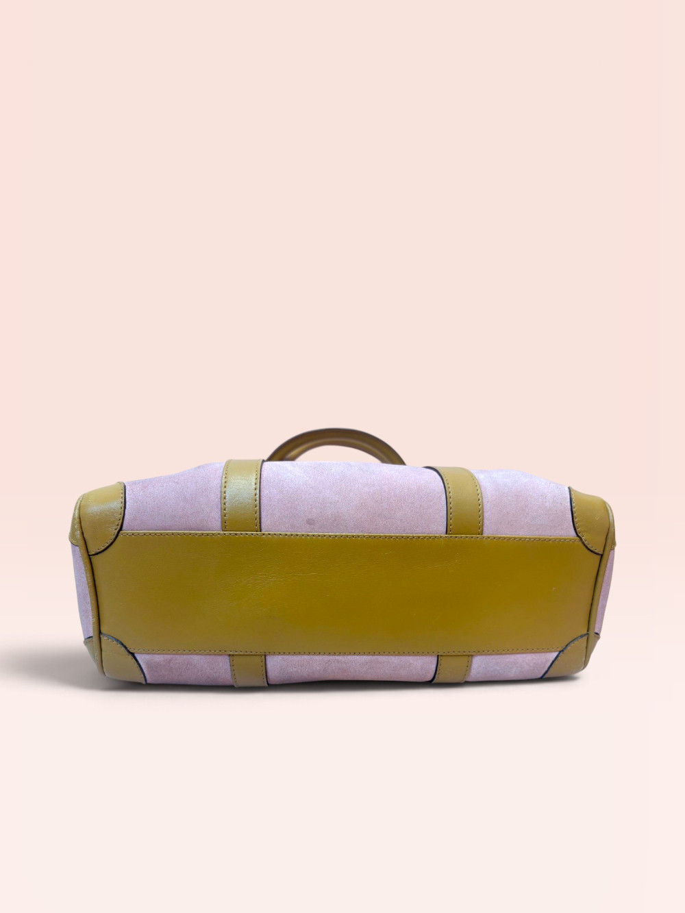 SUEDE BOSTON BAG