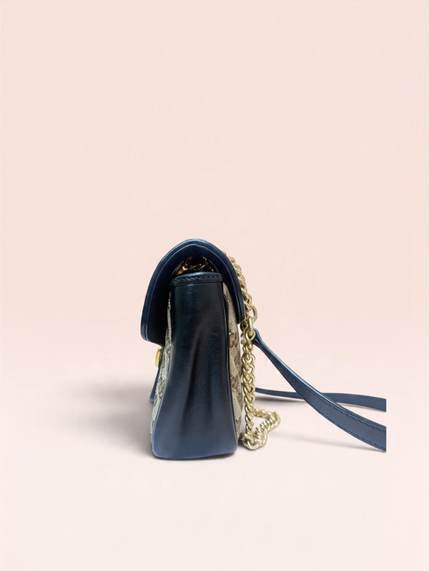 MATLESS GG MONO BLACK LEATHER