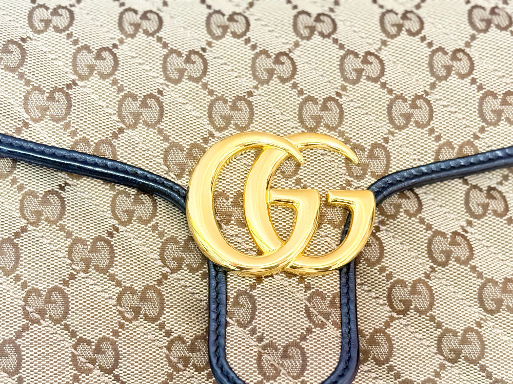 MATLESS GG MONO BLACK LEATHER