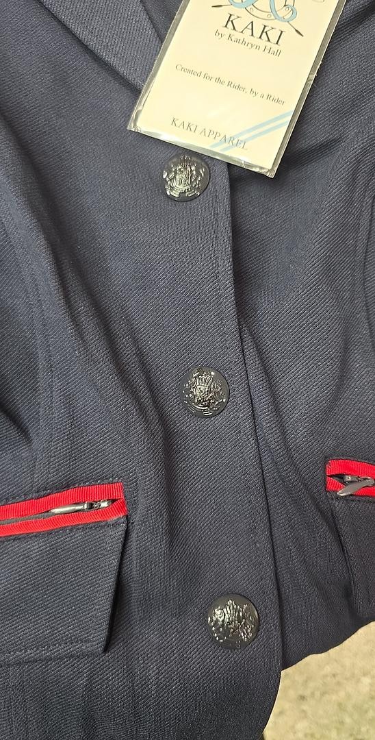 Kaki show coat size 12