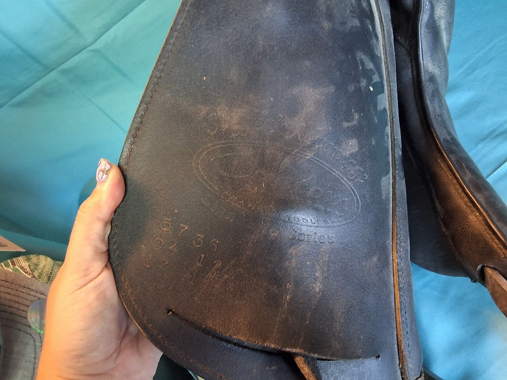 17 inch  Custom Saddlery Steffen Peters Dressage Saddle - 2012 Model