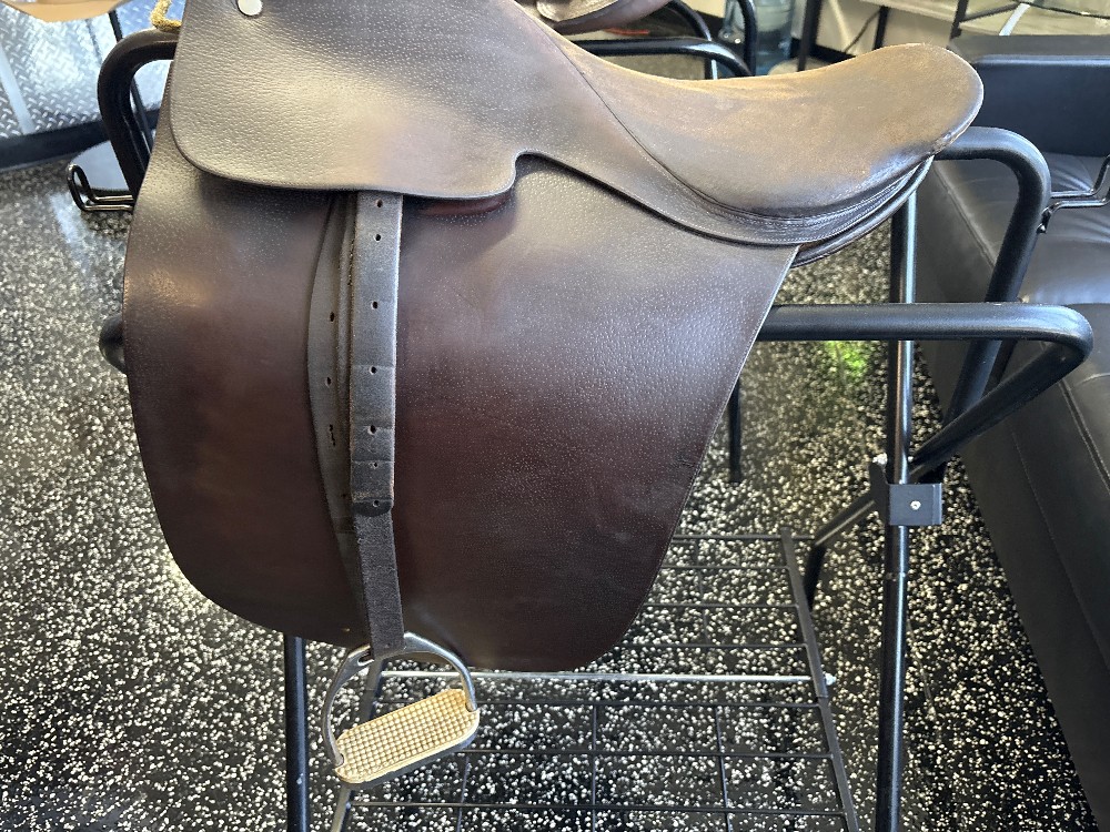 Children's saddle seat w/ stirrups