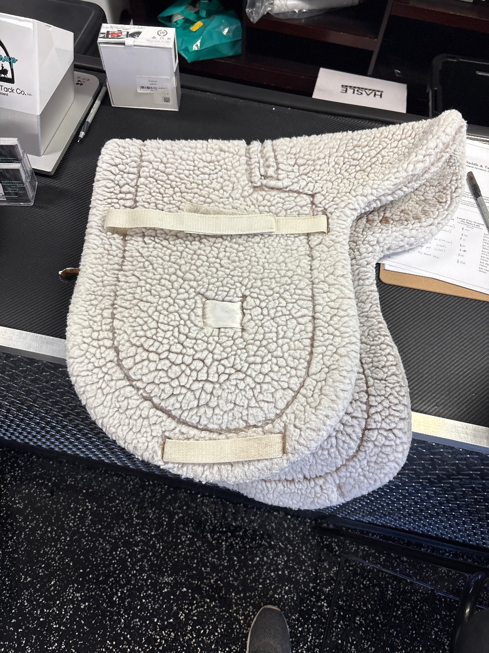 Fleece Dressage pad