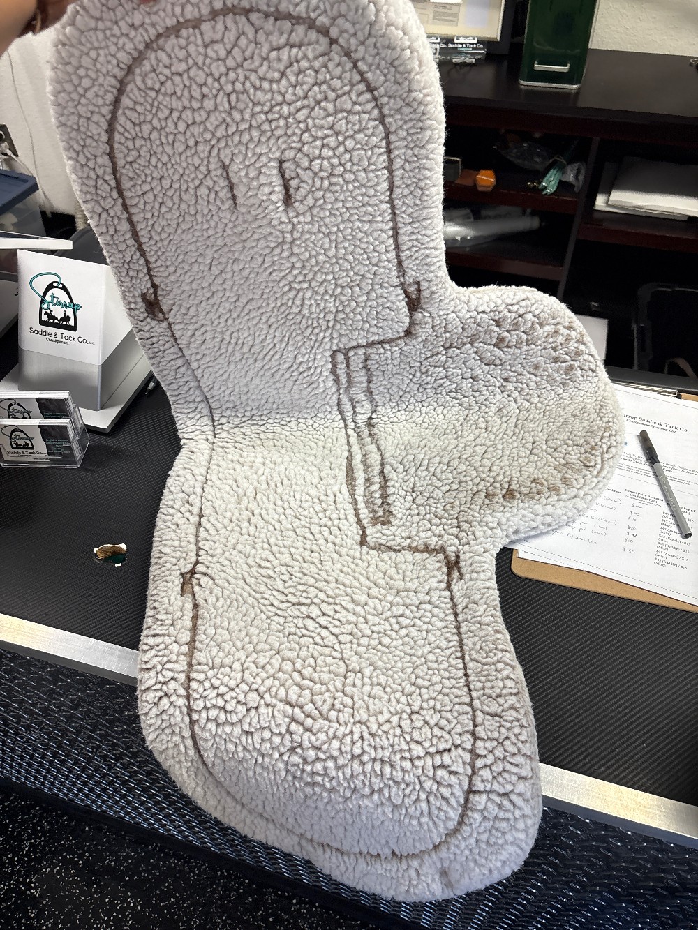 Fleece Dressage pad