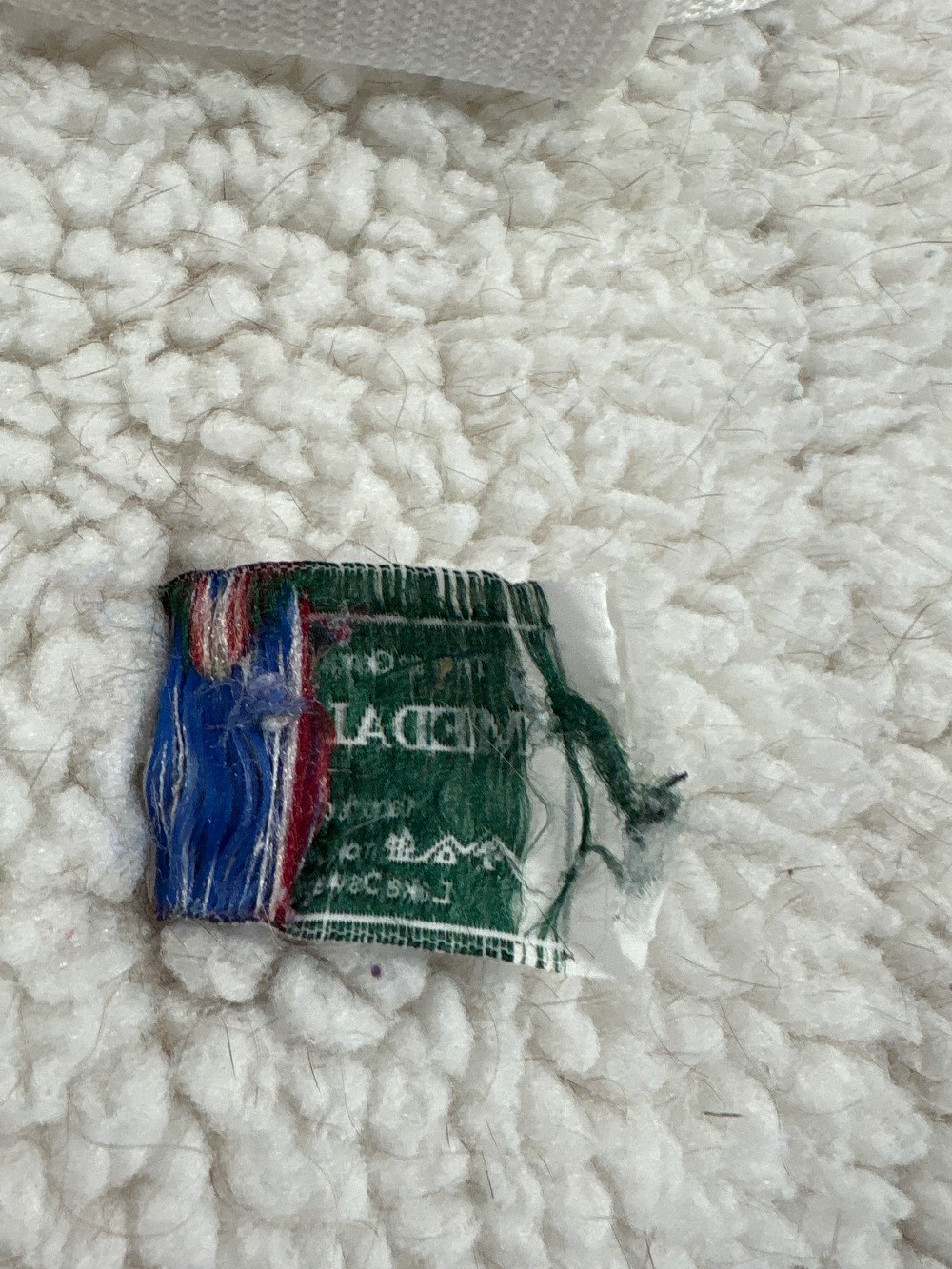 Fleece dressage pad
