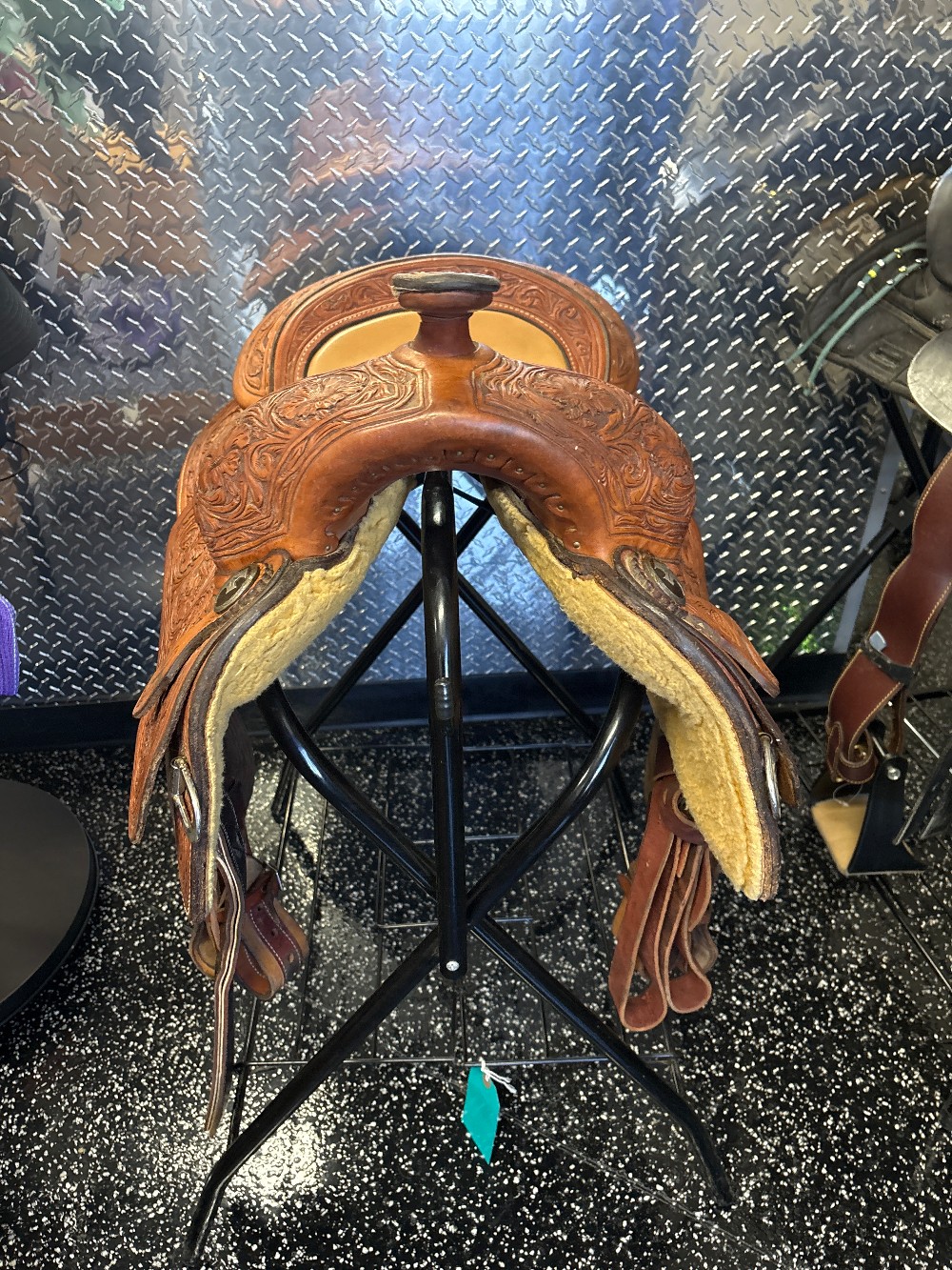 Cactus reining saddle 15.5 8in gullet