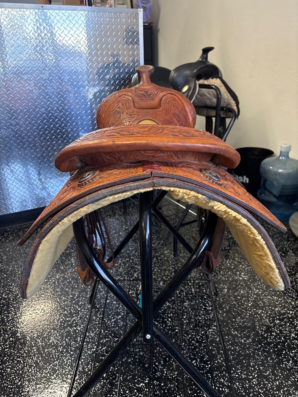 Cactus reining saddle 15.5 8in gullet