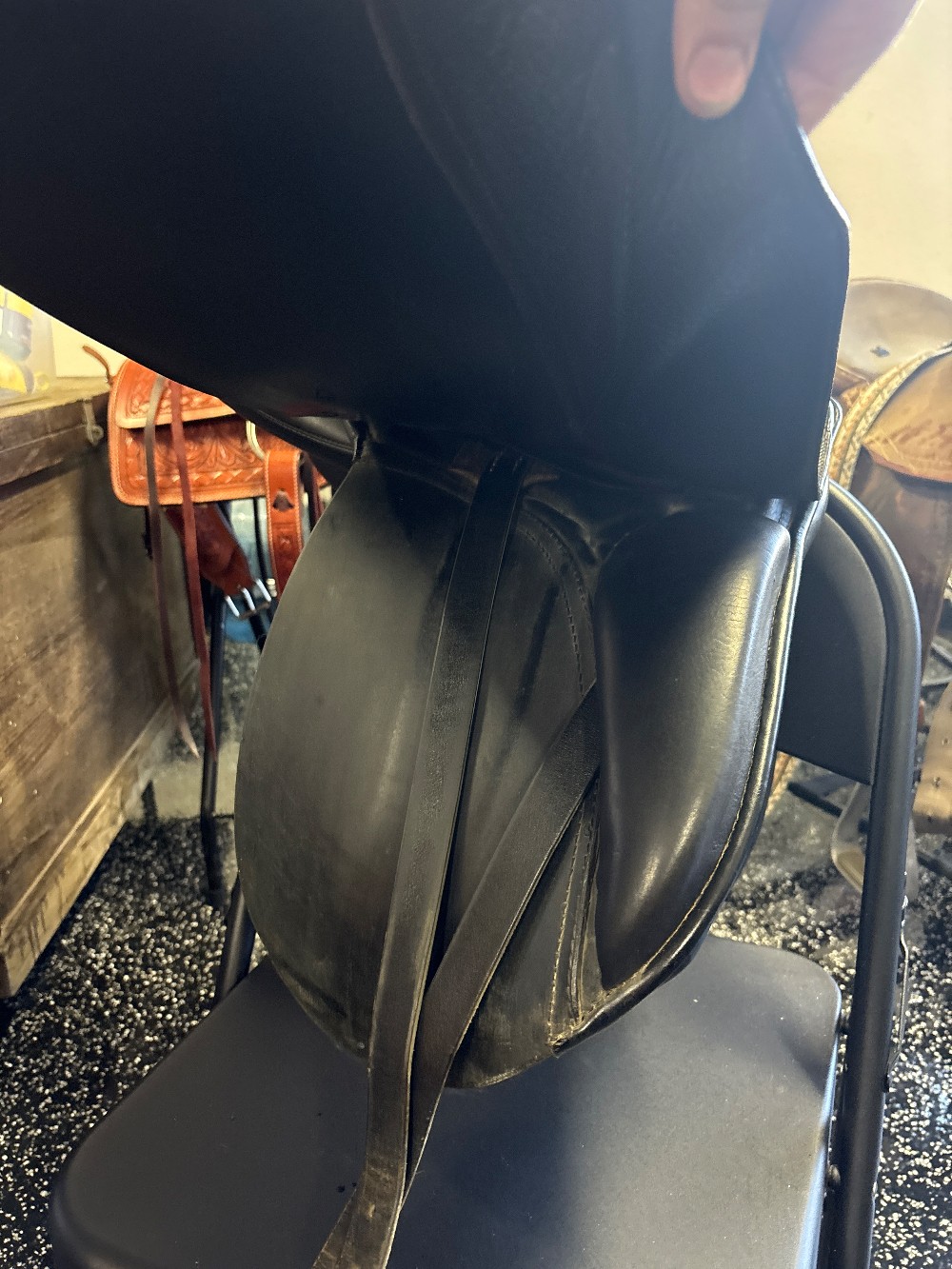 17” passier dressage saddle