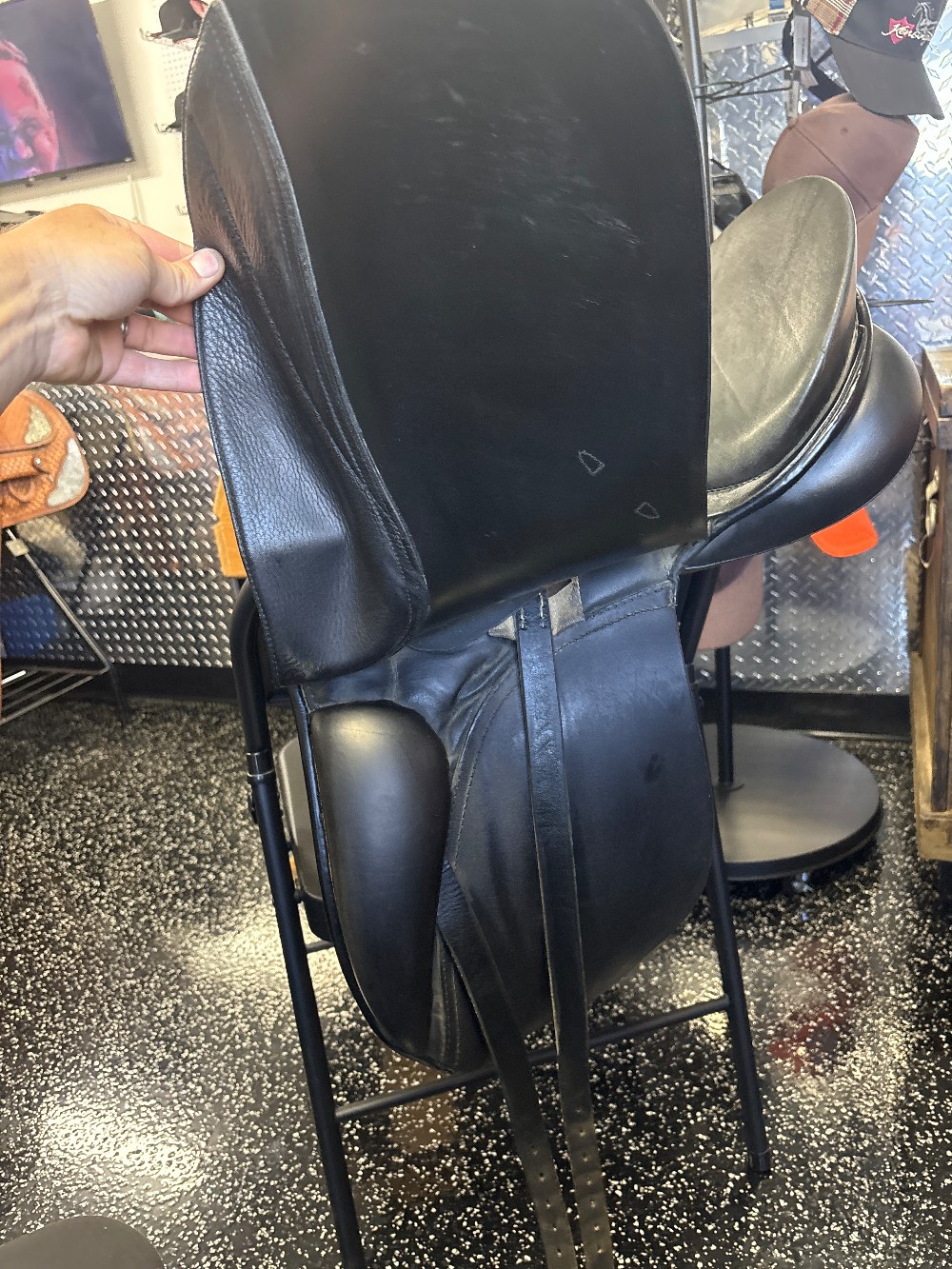 17” passier dressage saddle