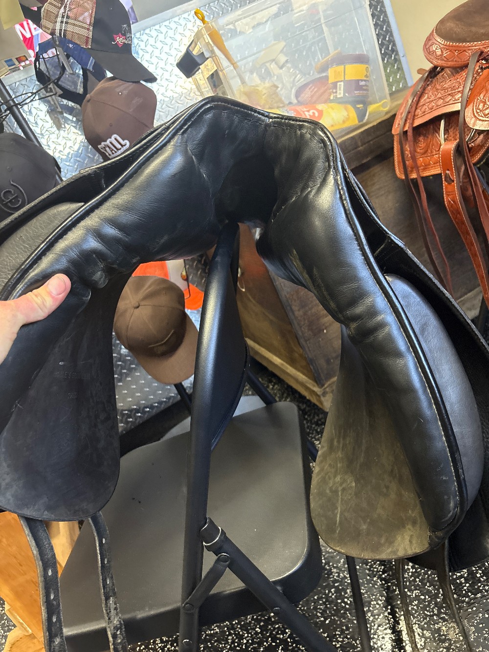 17” passier dressage saddle