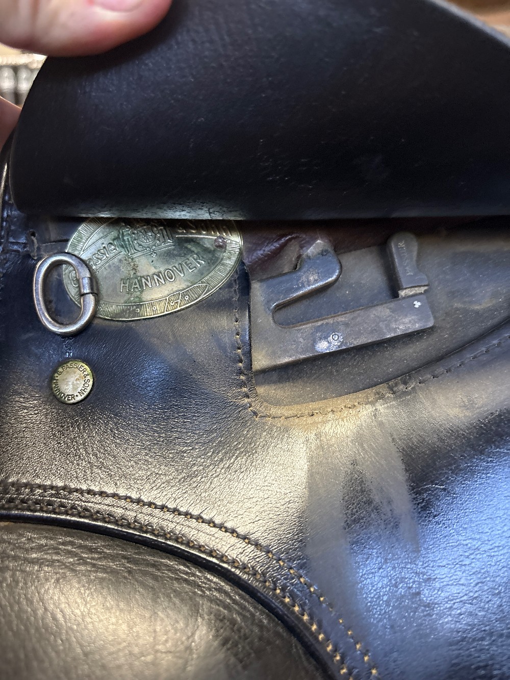 17” passier dressage saddle