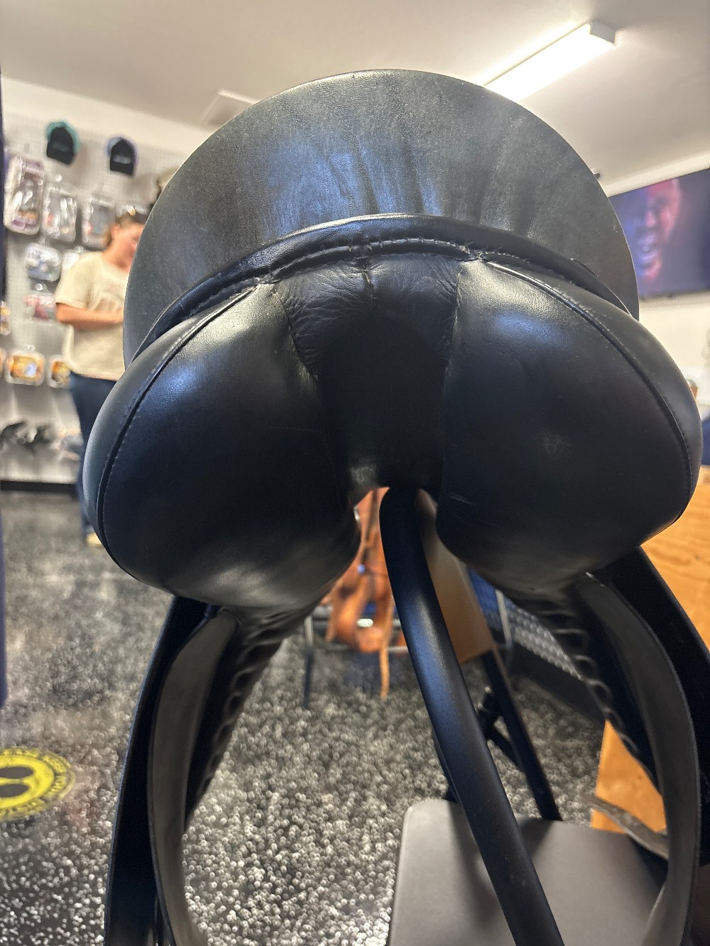 17” passier dressage saddle