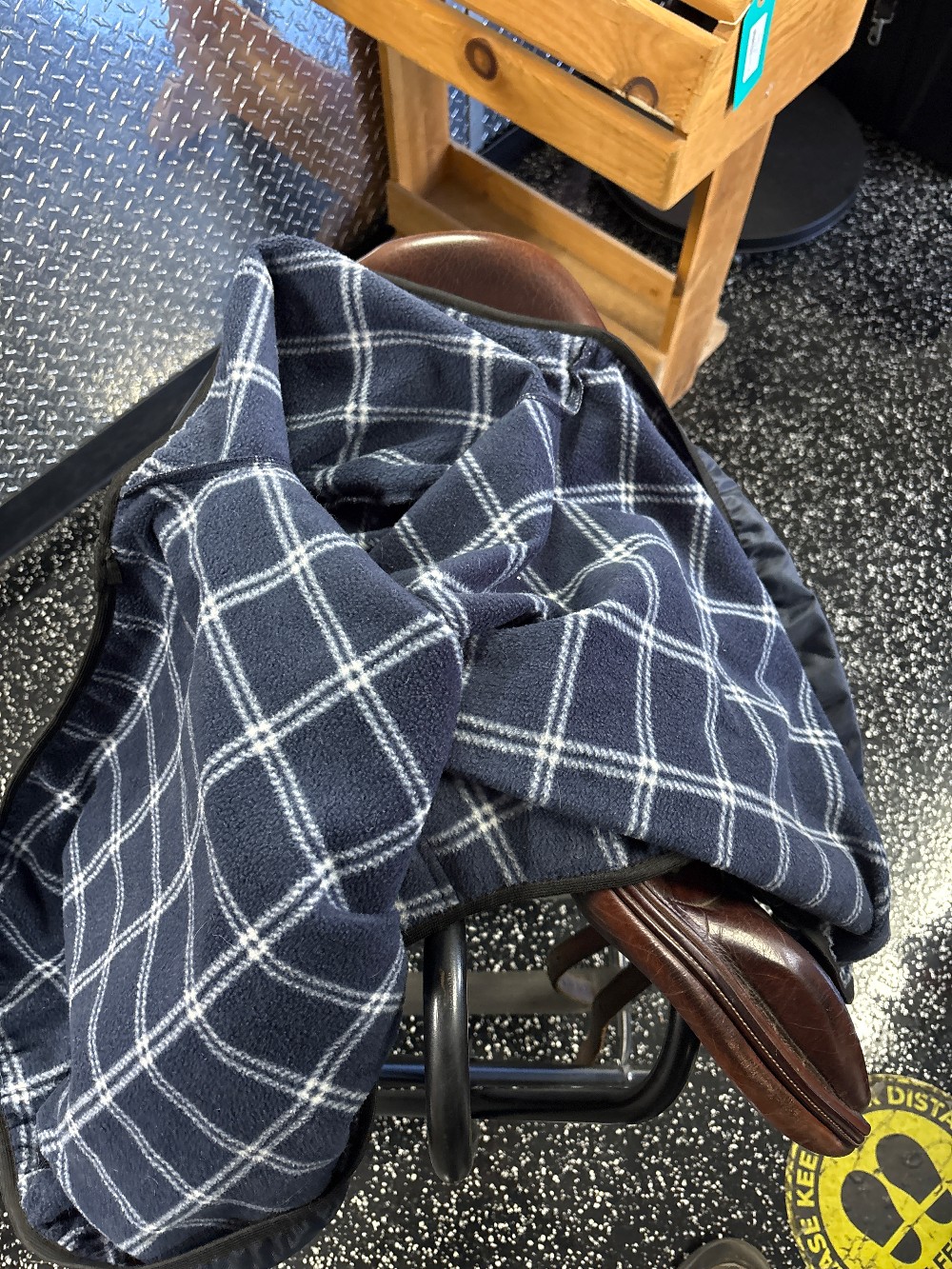 Devoucoux 16.5 jump saddle