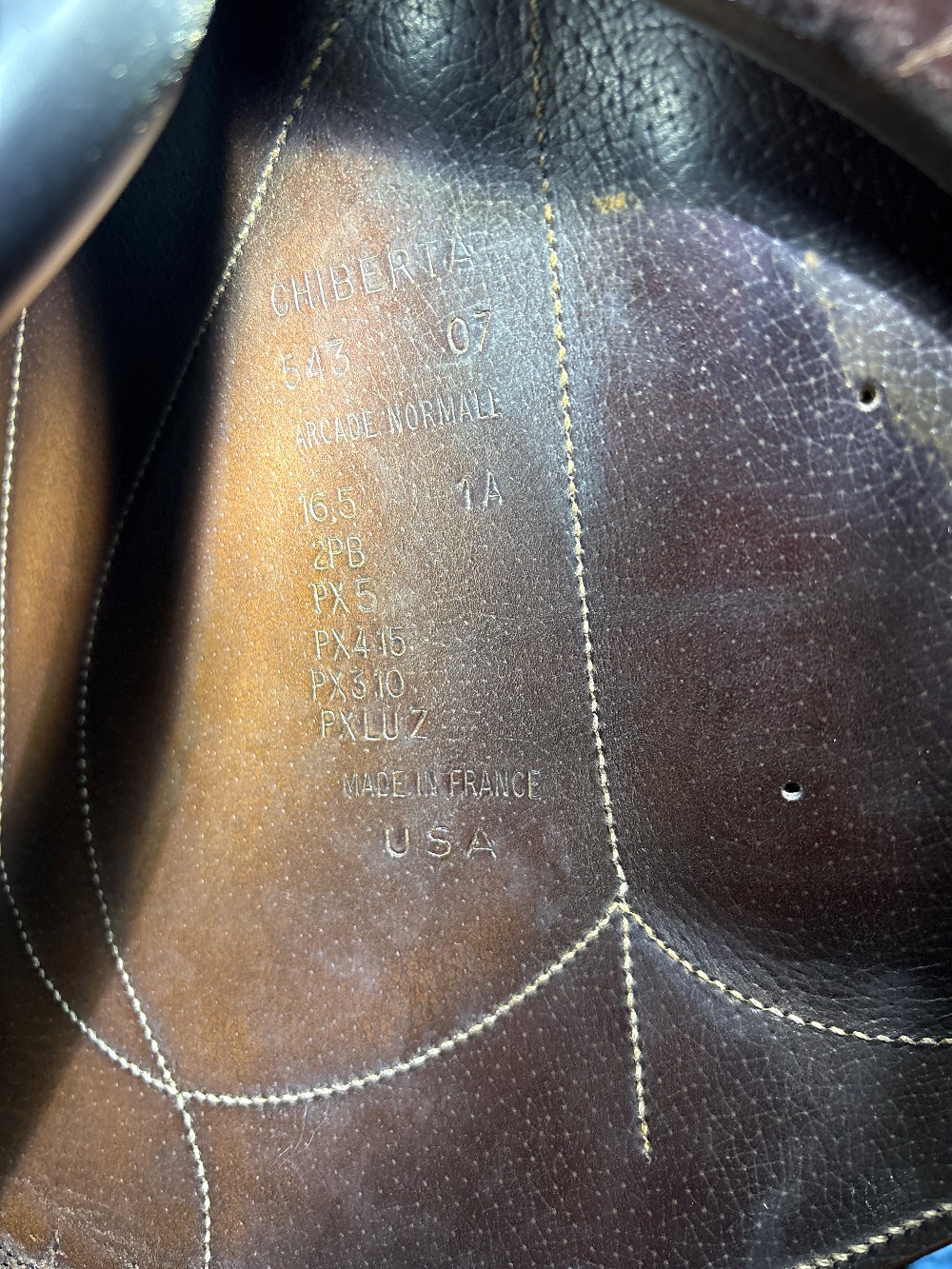 Devoucoux 16.5 jump saddle