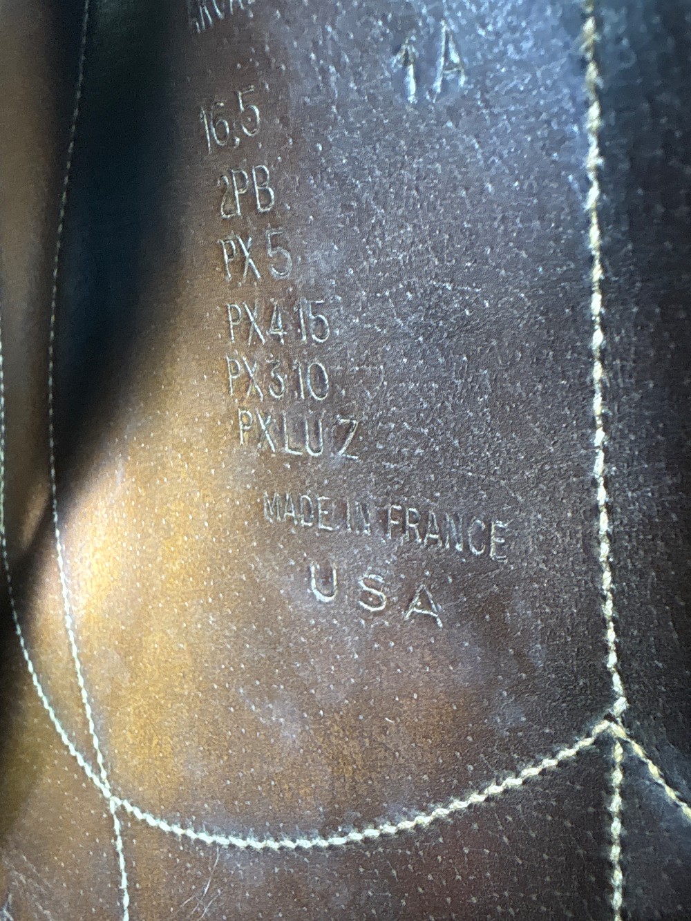 Devoucoux 16.5 jump saddle