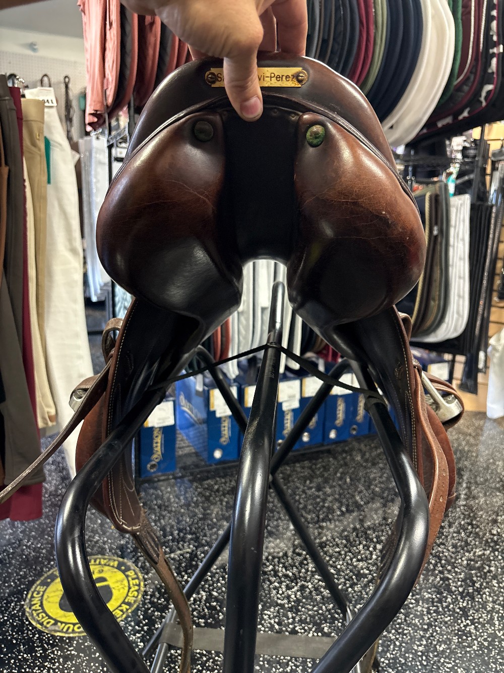 Devoucoux 16.5 jump saddle
