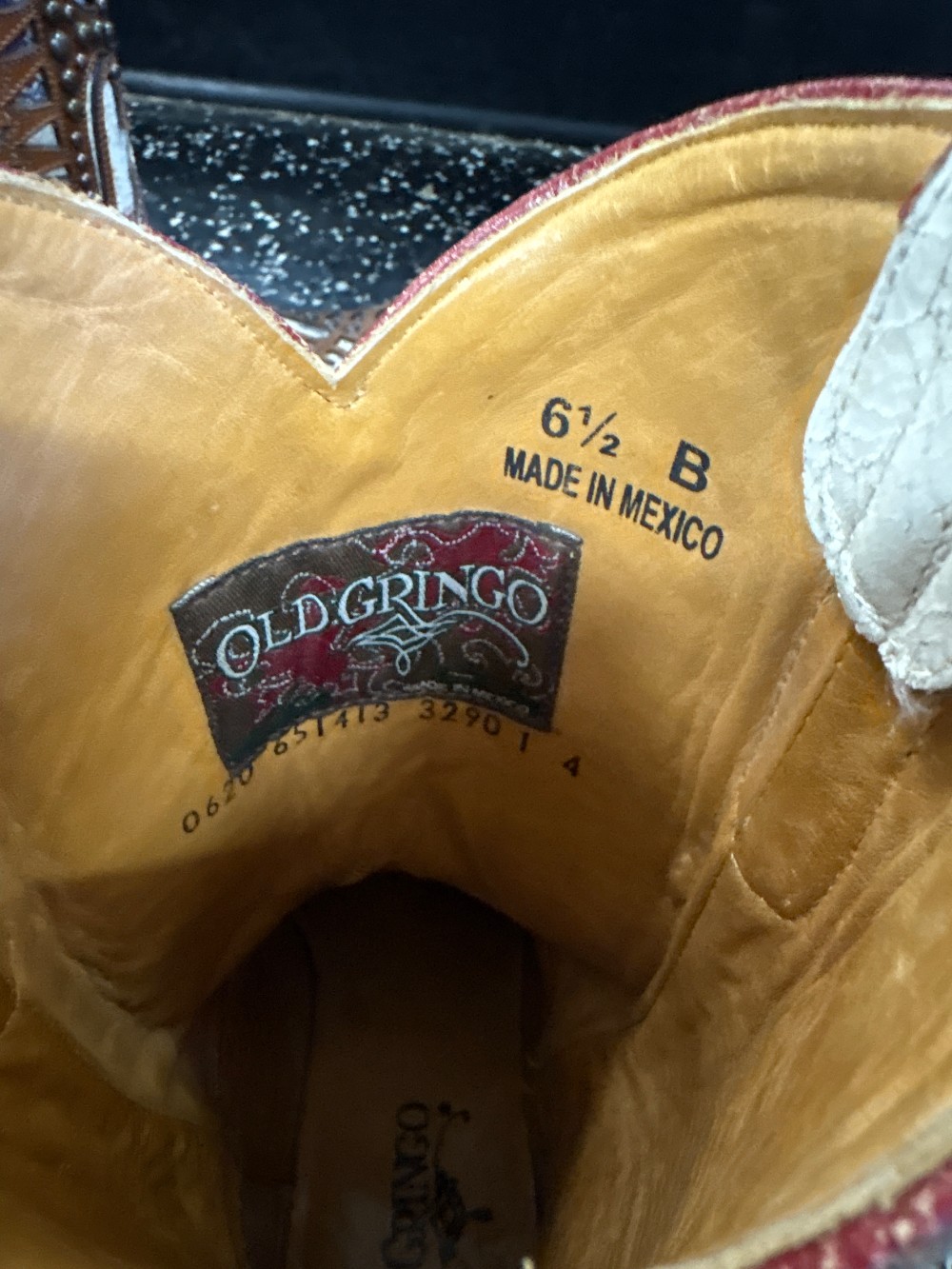 Old Gringo Boots Red White Blue 6 1/2