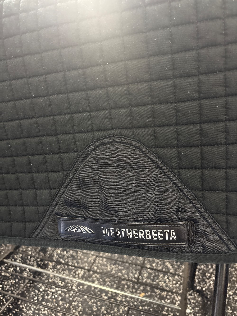 Dressage Pad Weatherbeeta/blk