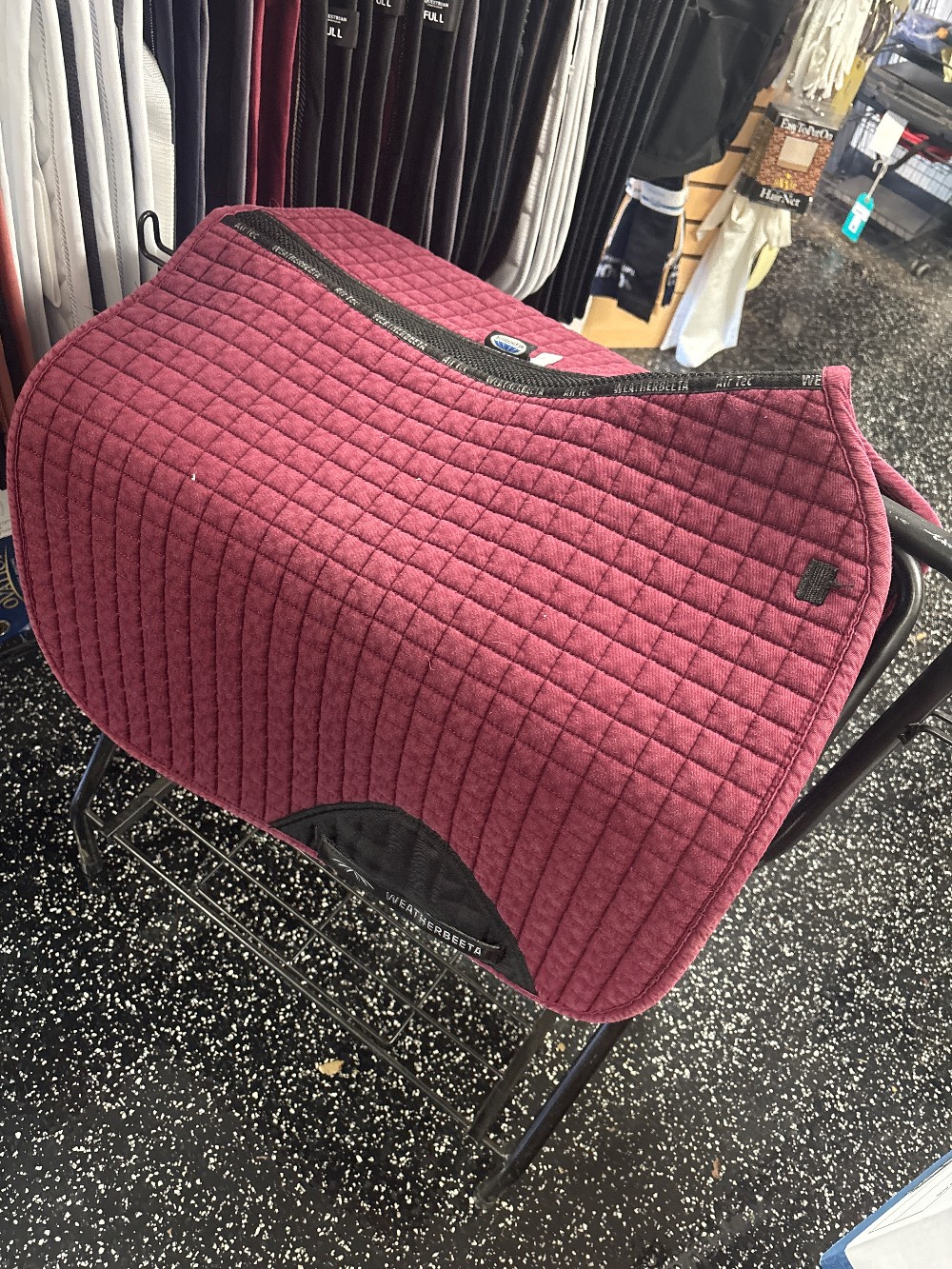 Dressage Pad Weatherbeeta/burgundy