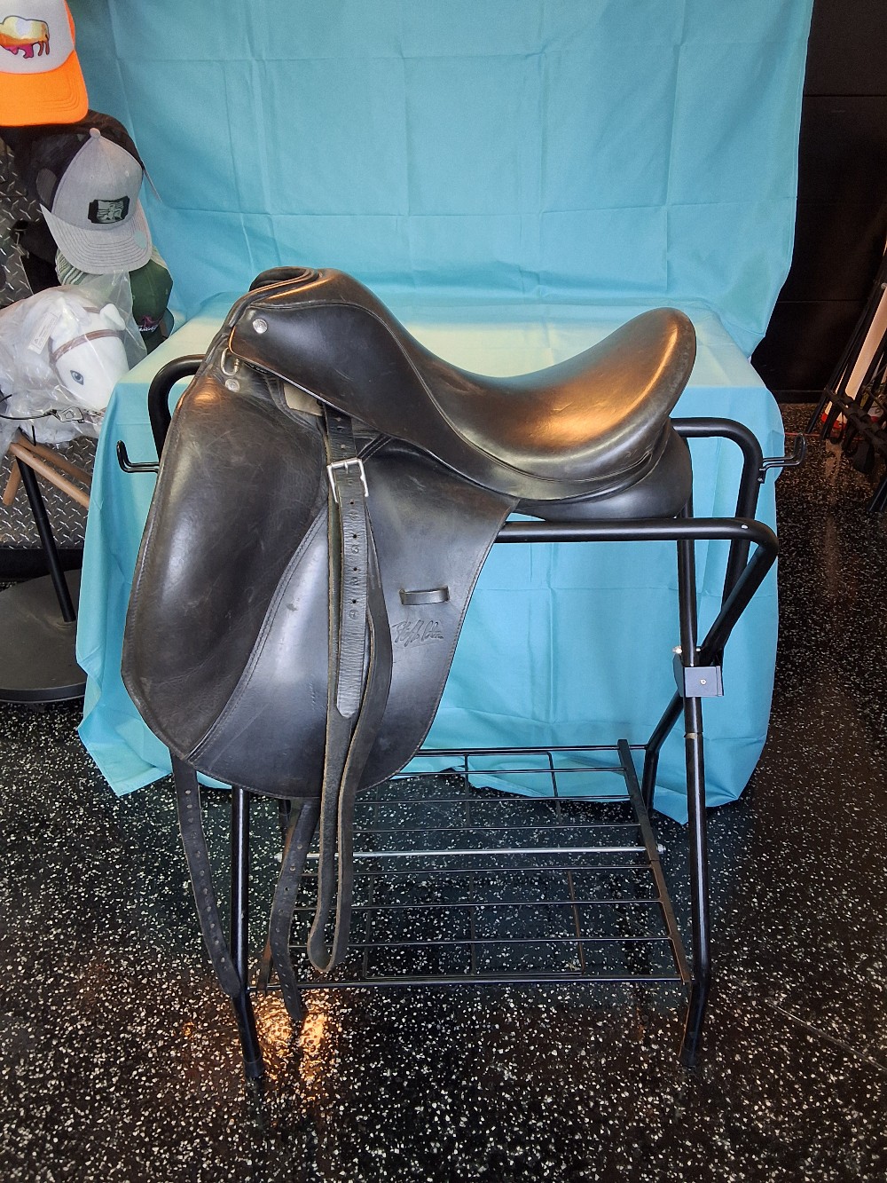 17 inch  Custom Saddlery Steffen Peters Dressage Saddle - 2012 Model