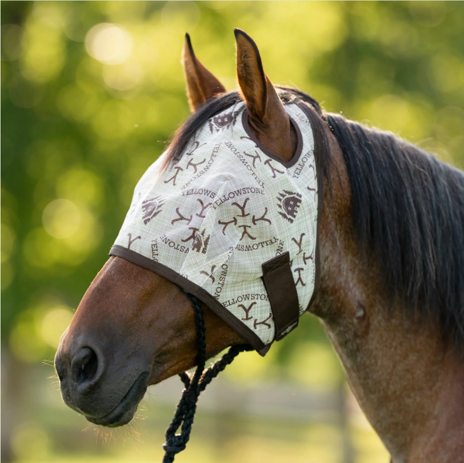Kensington Yellowstone Fly Mask w/web trim