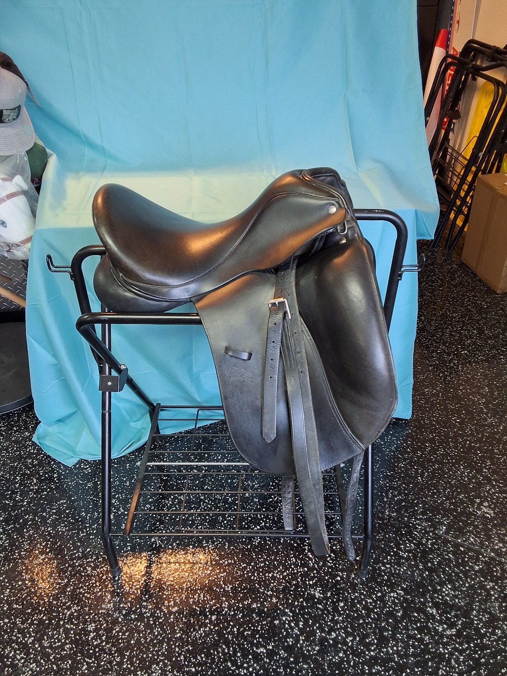 17 inch  Custom Saddlery Steffen Peters Dressage Saddle - 2012 Model