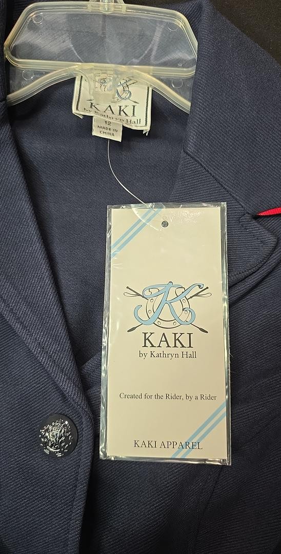 Kaki show coat size 12