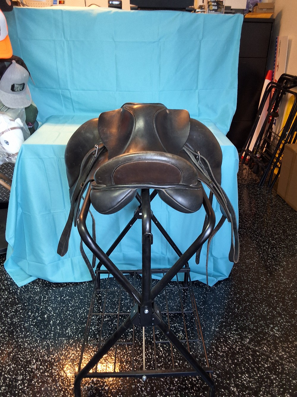 17 inch  Custom Saddlery Steffen Peters Dressage Saddle - 2012 Model