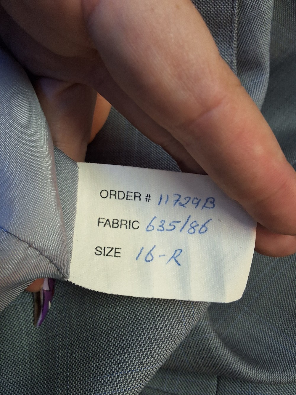 Grey Grand Prix Eng. Show Coat