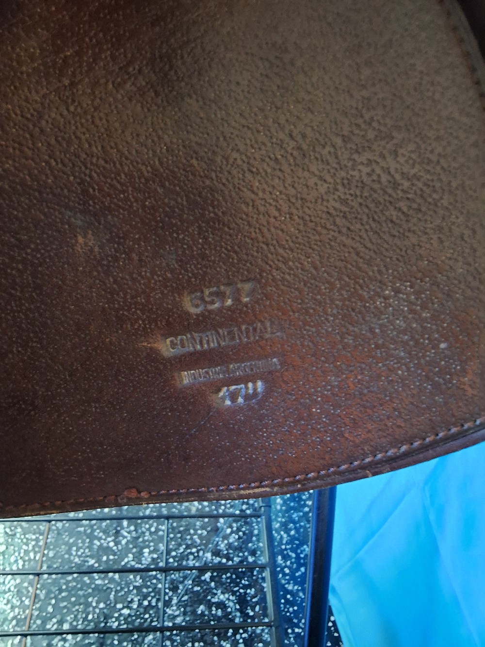 Borelli 17in jump saddle