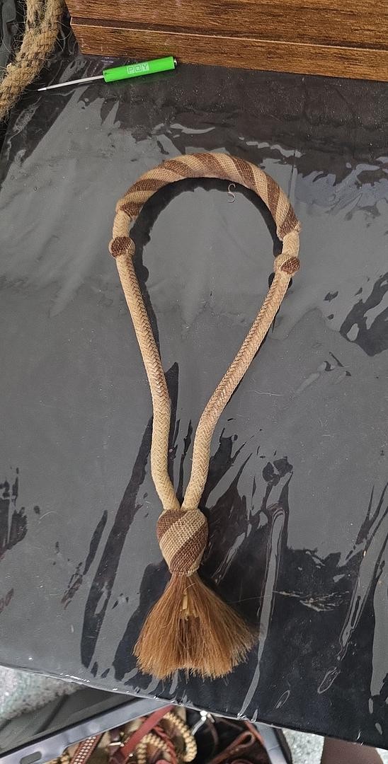 Bozal with horse hair reins