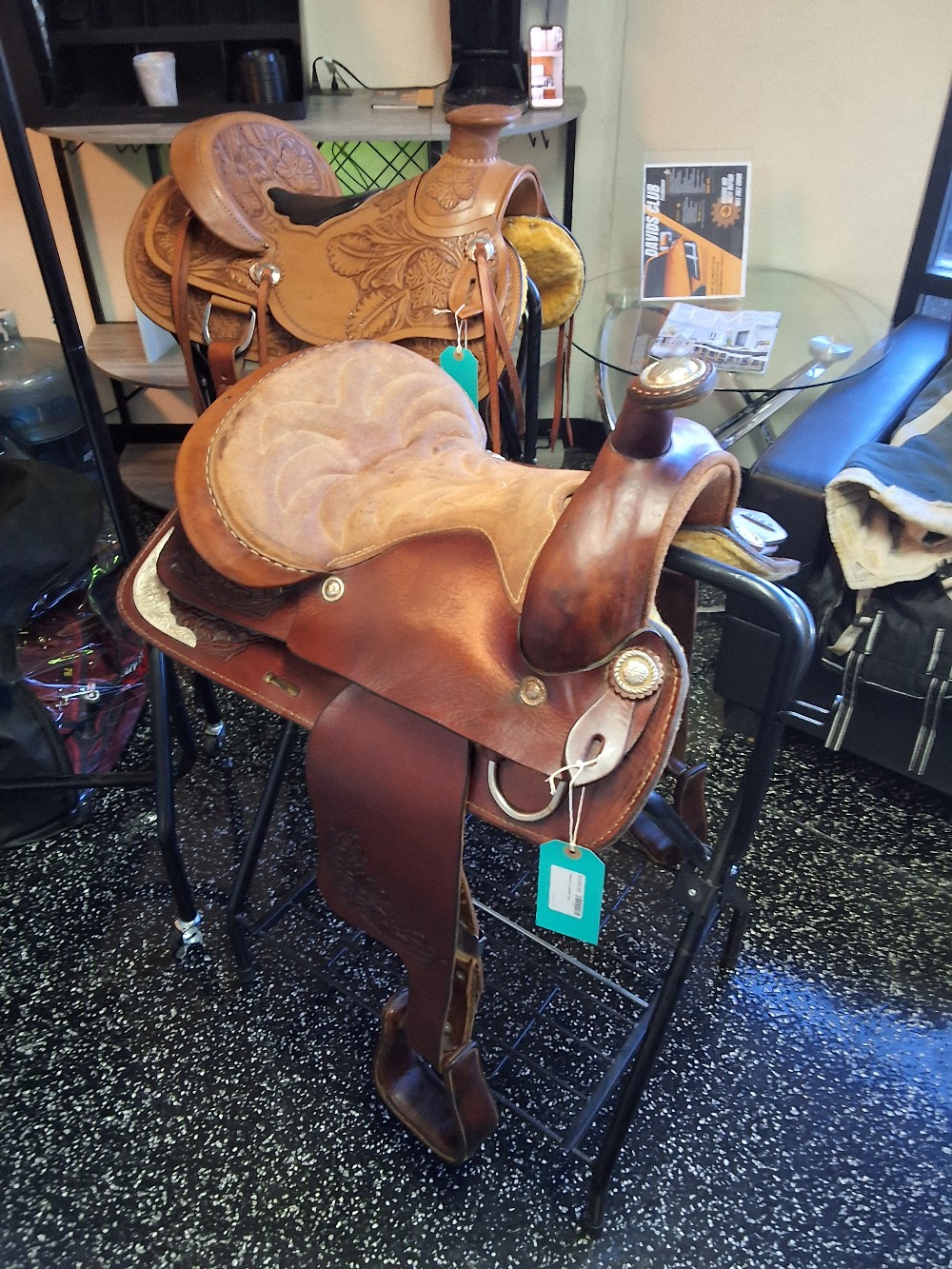 T western saddle 15in