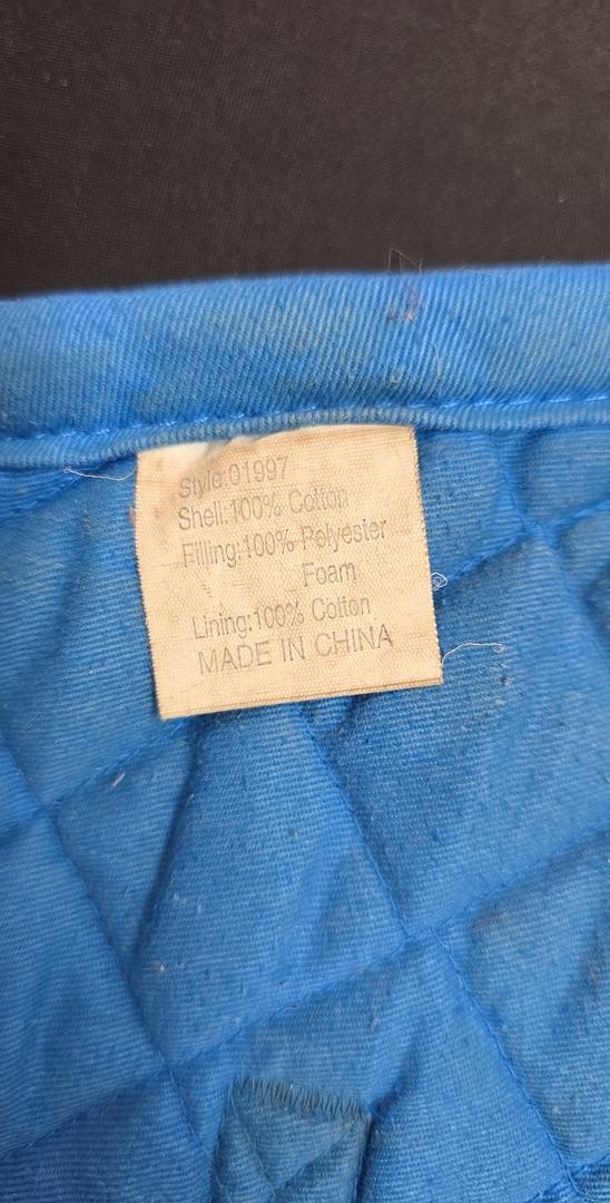Blue dover pad jumper