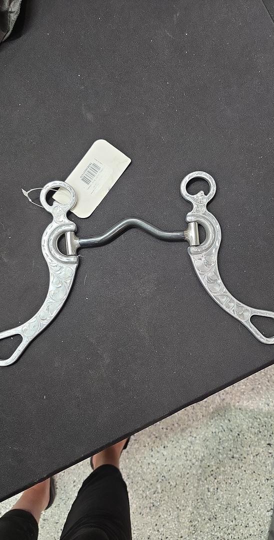 Curb bit med port 5 1/8th