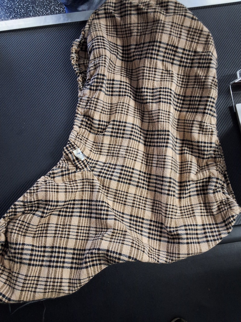 Baker Plaid Saddle Cover