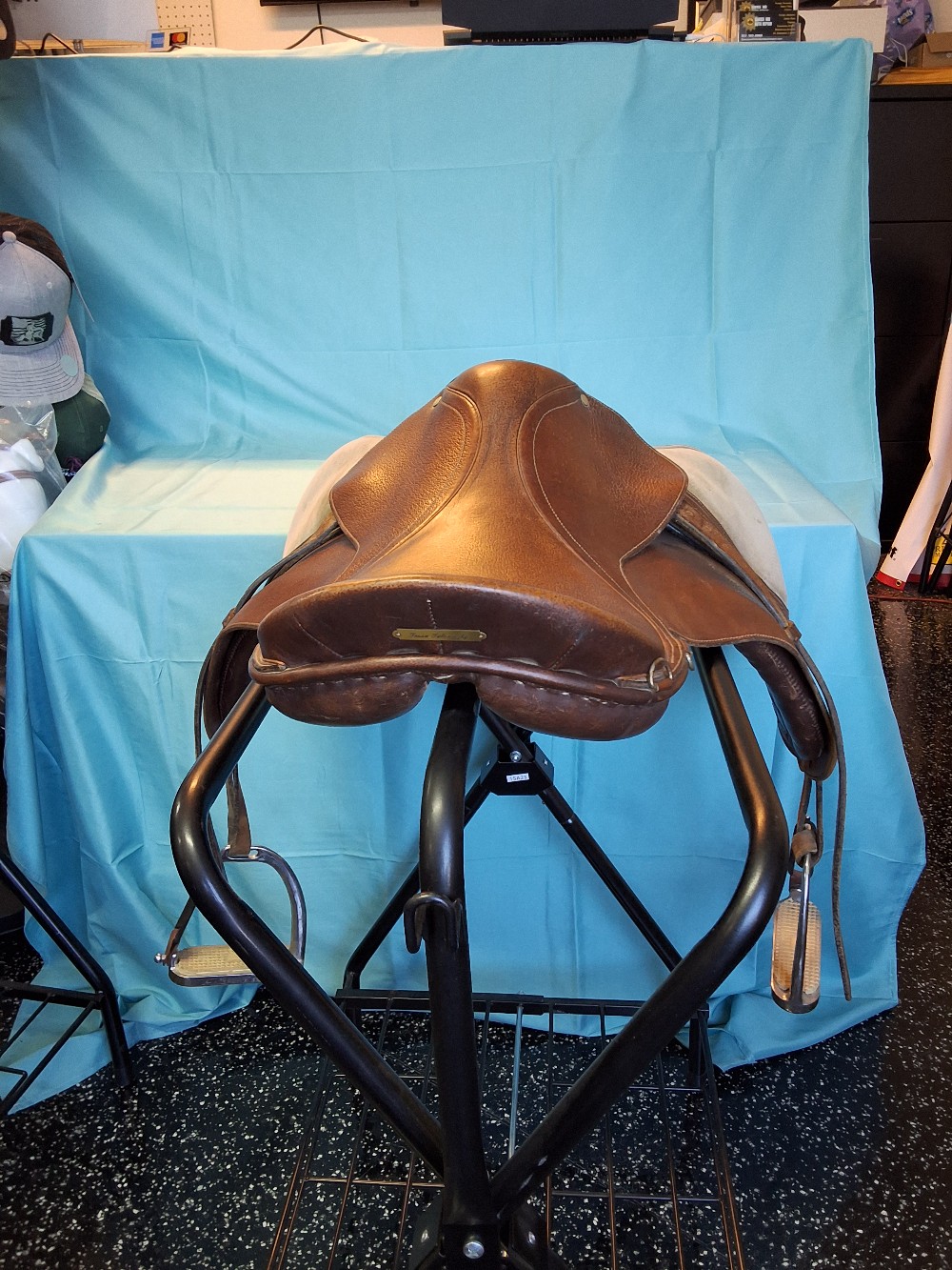 Borelli 17in jump saddle