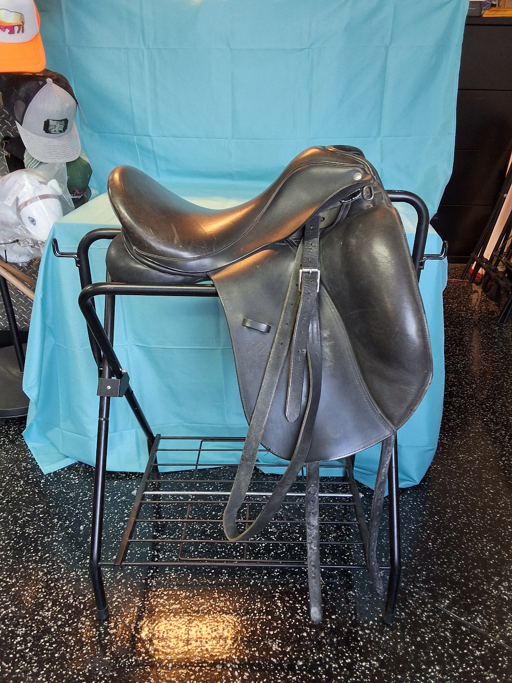 17 inch  Custom Saddlery Steffen Peters Dressage Saddle - 2012 Model