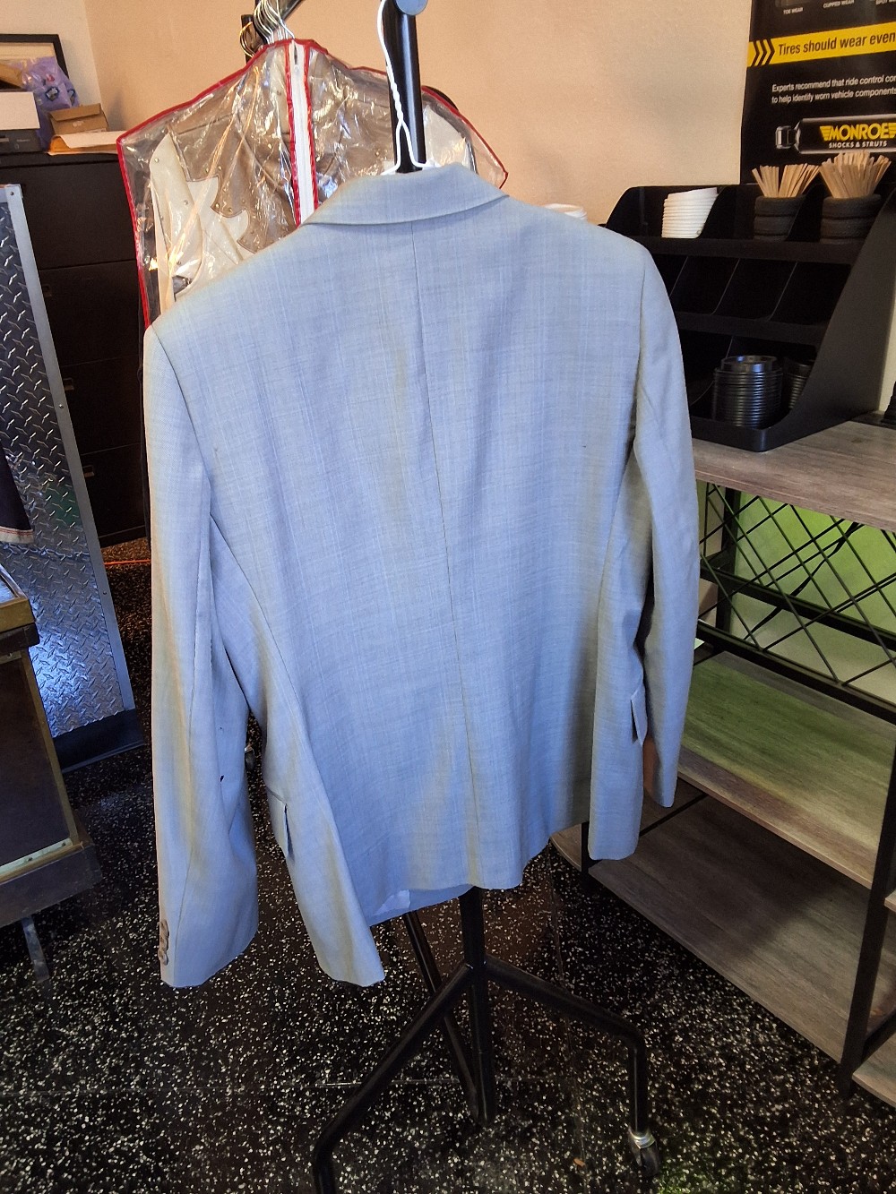 Grey Grand Prix Eng. Show Coat