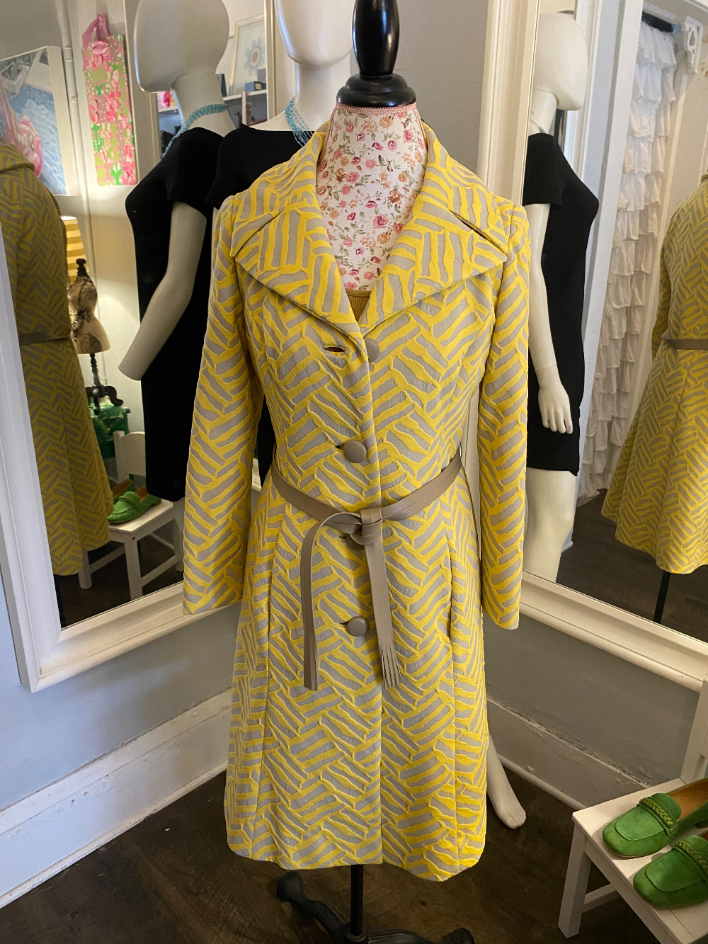 Fred Rothschild Car Coat size small Vintage