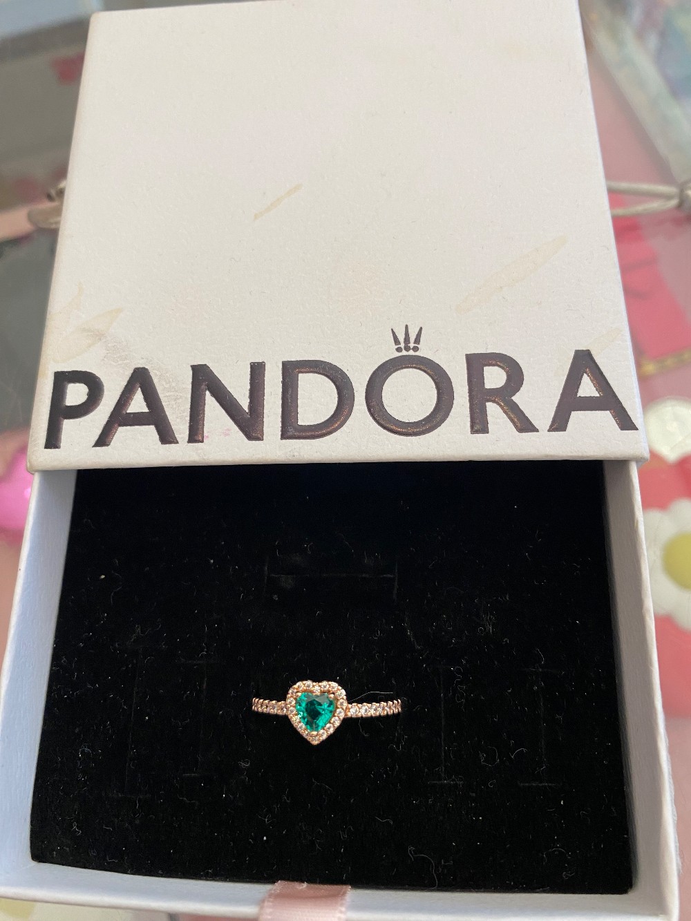 Pandora ring new in the box rose gold