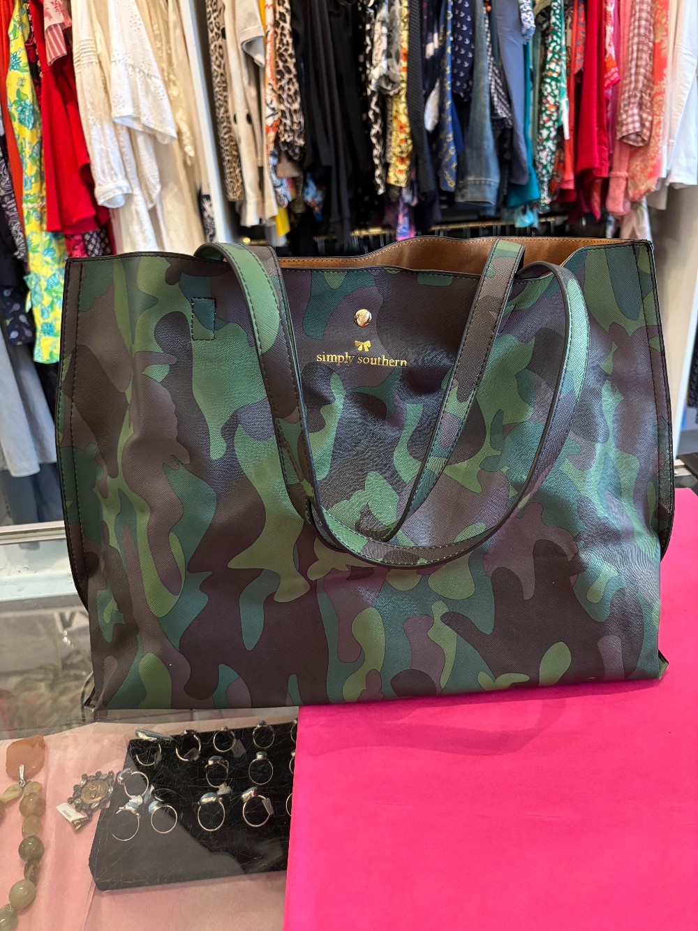 Simply Southern Camo Tote