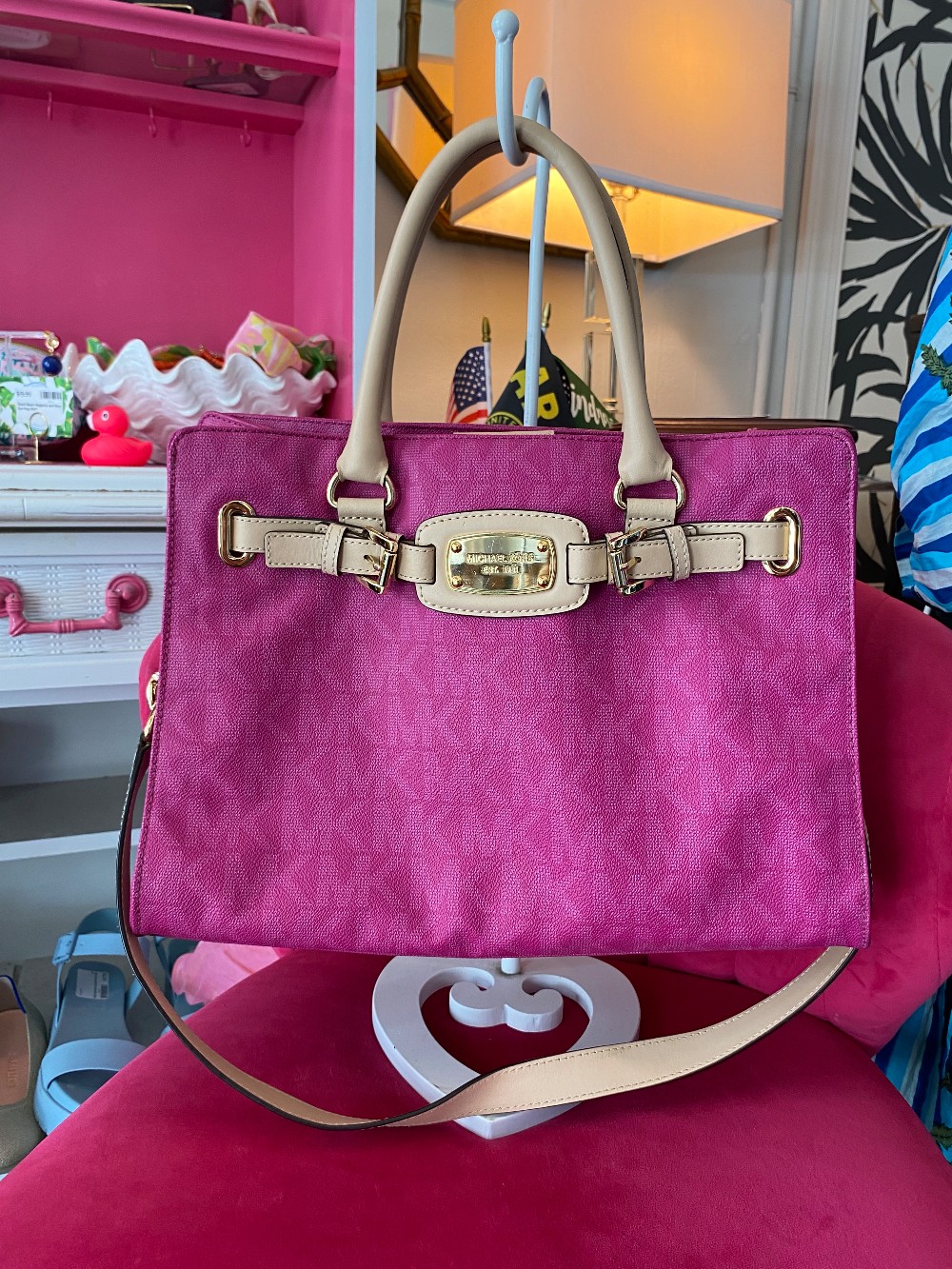 Michael Kors Hamilton satchel