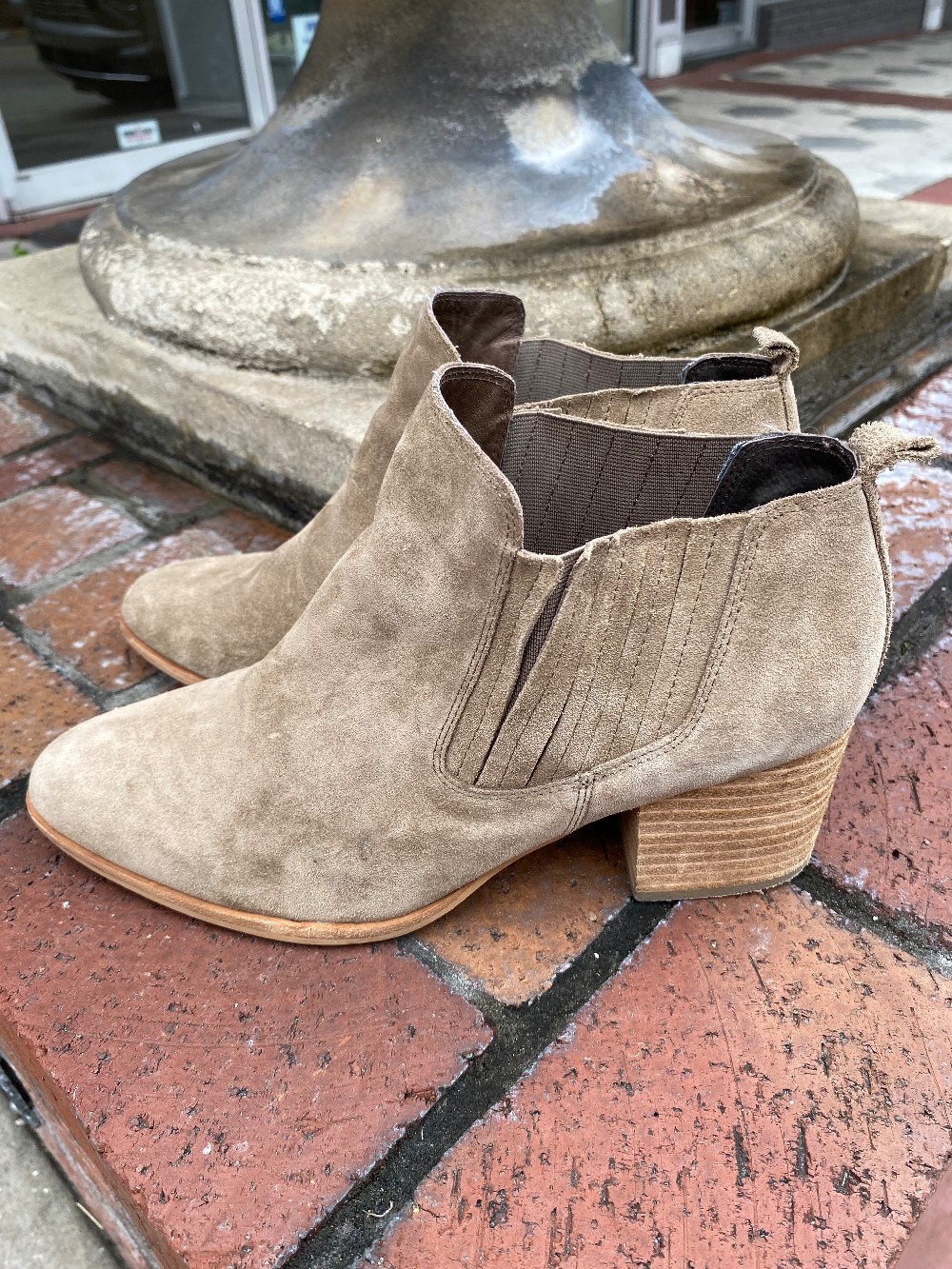 Isola Suede Bootie size 11