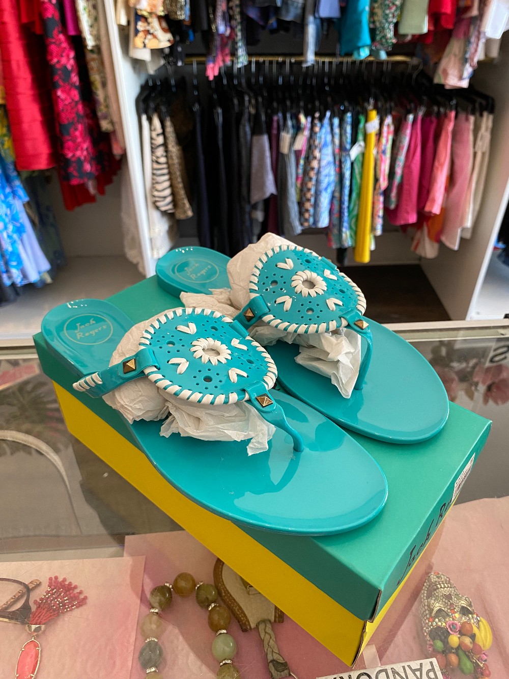 Jack Rogers Georgica Jelly sandals size 11 NIB