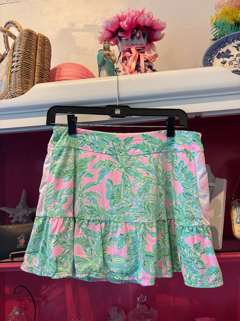 Lilly Pulitzer Luxletic Palm Tree Skort size M