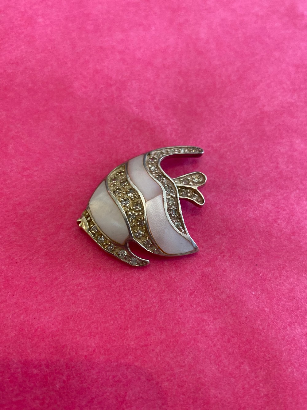 Pink Fish Pendant